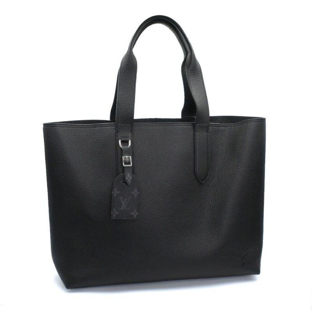 Louis Vuitton Cabas Voyage NV Monogram Tote Bag Canvas Leather Noir Black